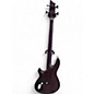 Used Schecter Guitar Research Diamond series C-4 GT Trans Purple Electric Bass Guitar