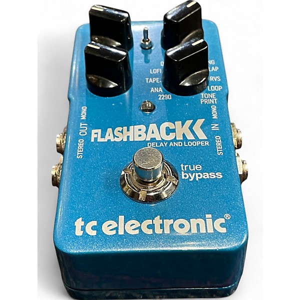 Used TC Electronic Flashback Delay And Looper Effect Pedal