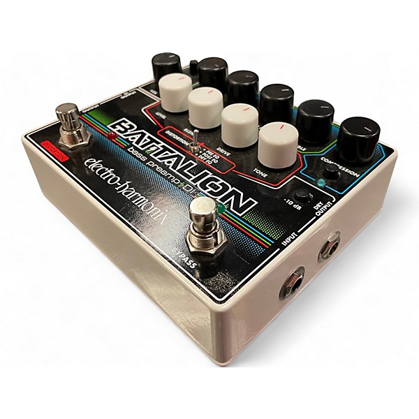 Used Electro-Harmonix Battalion Bass Preamp and DI Bass Effect Pedal