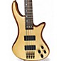 Used Schecter Guitar Research Stiletto Custom 4 String Natural Electric Bass Guitar