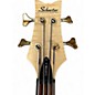 Used Schecter Guitar Research Stiletto Custom 4 String Natural Electric Bass Guitar