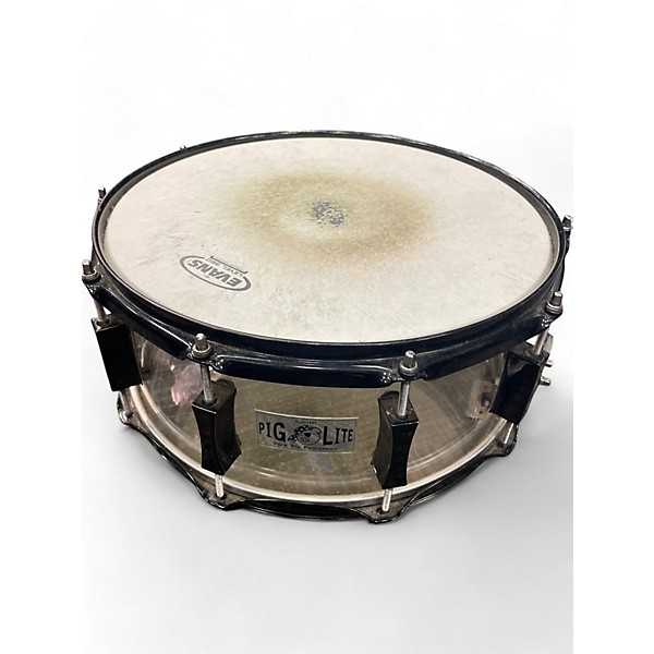 Used Pork Pie 14in PIG LITE Clear Drum