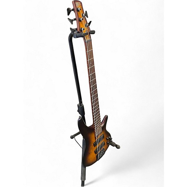 Used Ibanez SR505 5 String Natural Electric Bass Guitar