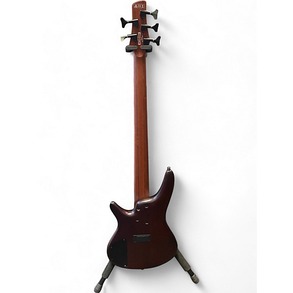 Used Ibanez SR505 5 String Natural Electric Bass Guitar