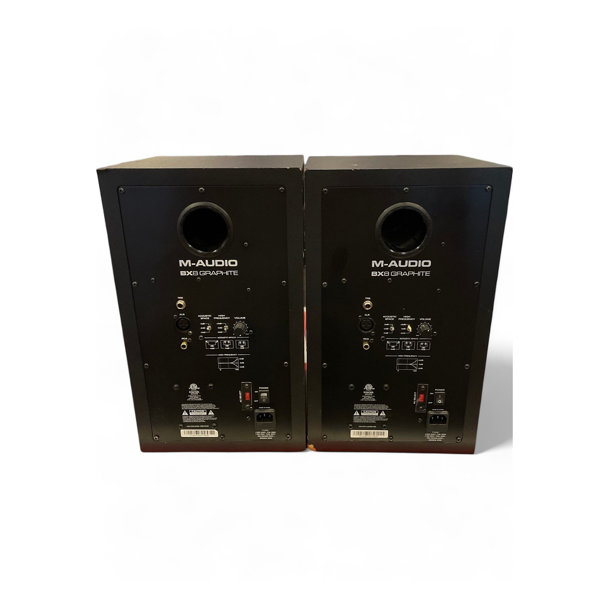 ミュージック m... Used M-Audio BX8 Graphite pair Powered Monitor | Guitar Center
