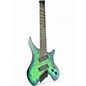 Used Agile GEODESIC PRO 8 STRING GREEN BURST Solid Body Electric Guitar thumbnail