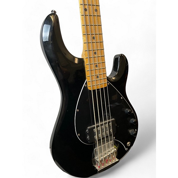 Used Sterling by Music Man Sub 5 Black Electric Bass Guitar