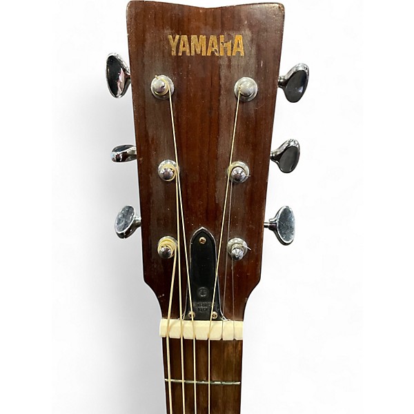 Vintage 1960s Yamaha FG180 Antique Natural Acoustic Guitar