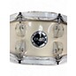 Used Crush Drums & Percussion 6X14 Chameleon Birch Snare White on White Drum