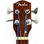 Used Fender GB41SCE Natural Acoustic Bass Guitar