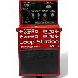 Used BOSS RC3 Loop Station Pedal