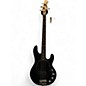 Used Ernie Ball Music Man Stingray 4 String Black Electric Bass Guitar thumbnail