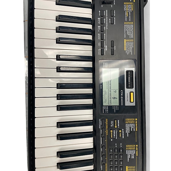 Used Casio CTK2400 61-Key Portable Keyboard