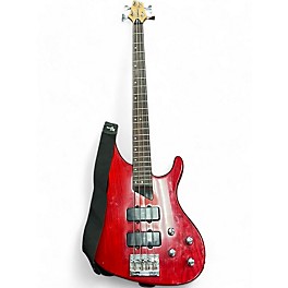 Used Washburn XB-400 Red Electric Bass Guitar