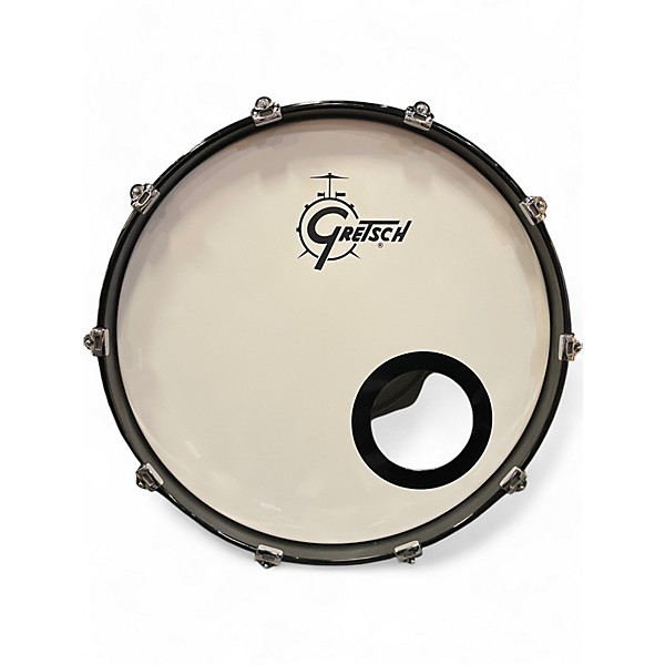 Used Gretsch Drums 5 Piece Renown 57 57 black Drum Kit