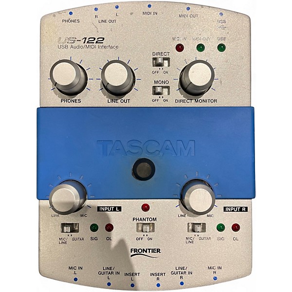 Used TASCAM US-122 MultiTrack Recorder