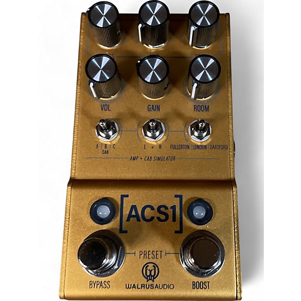 Used Walrus Audio ACS1 Effect Pedal Package