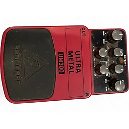 Used Behringer UM300 Ultra Metal Distortion Effect Pedal