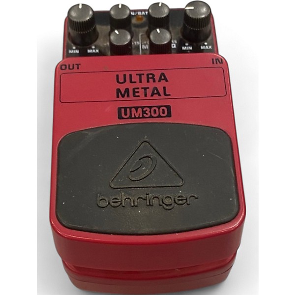 Used Behringer UM300 Ultra Metal Distortion Effect Pedal