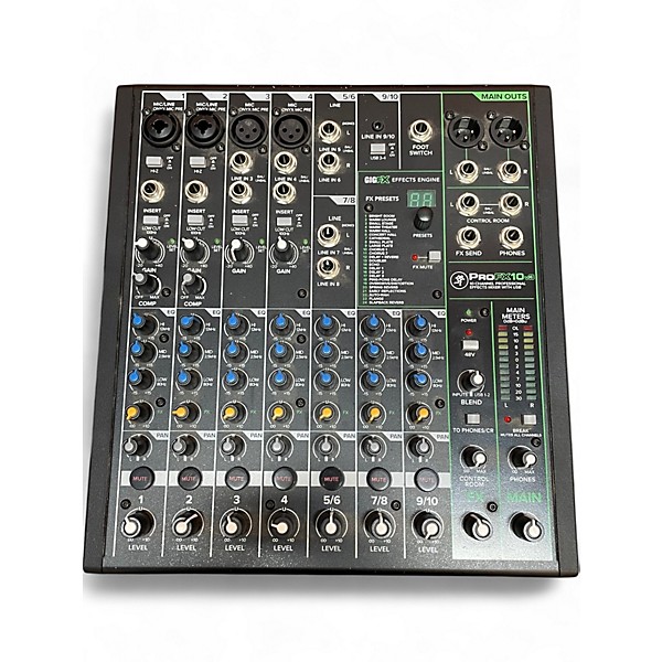 Used Mackie PROFX10 Powered Mixer