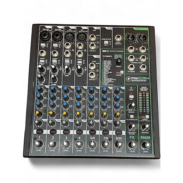 Used Mackie PROFX10 Powered Mixer