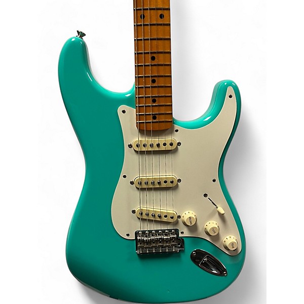 Used Fender 1957 Reissue Stratocaster Seafoam Green Solid Body Electric Guitar