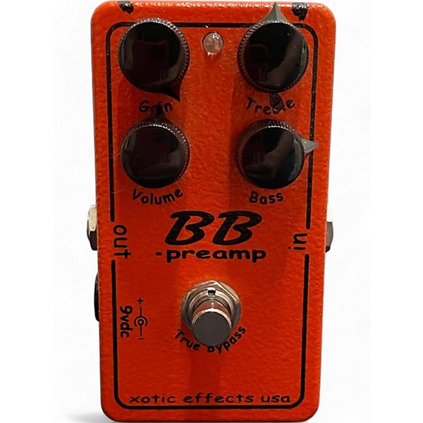 Used Xotic BB Preamp Overdrive Effect Pedal