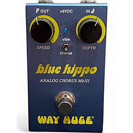 Used Way Huge Electronics BLUE HIPPO ANALOG CHORUS MKIII Effect Pedal