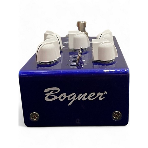 Used Bogner ECSTASY MINI BLUE OVERDRIVE Effect Pedal