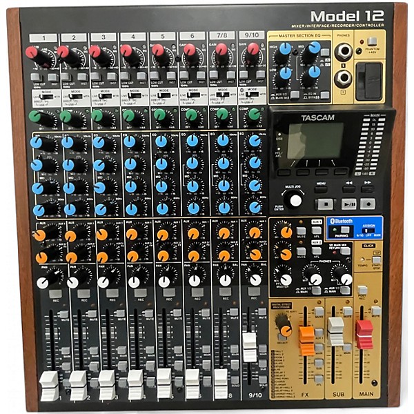 Used TASCAM Model 12 Unpowered Mixer