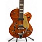 Used Gretsch Guitars G6120TGQM 56 Limited Edition Quilt Chet Atkins Roundup Orange Hollow Body Electric Guitar