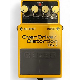 Used BOSS OS2 Overdrive Distortion Effect Pedal