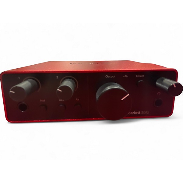 Used Focusrite SCARLETT SOLO STUDIO GEN 4