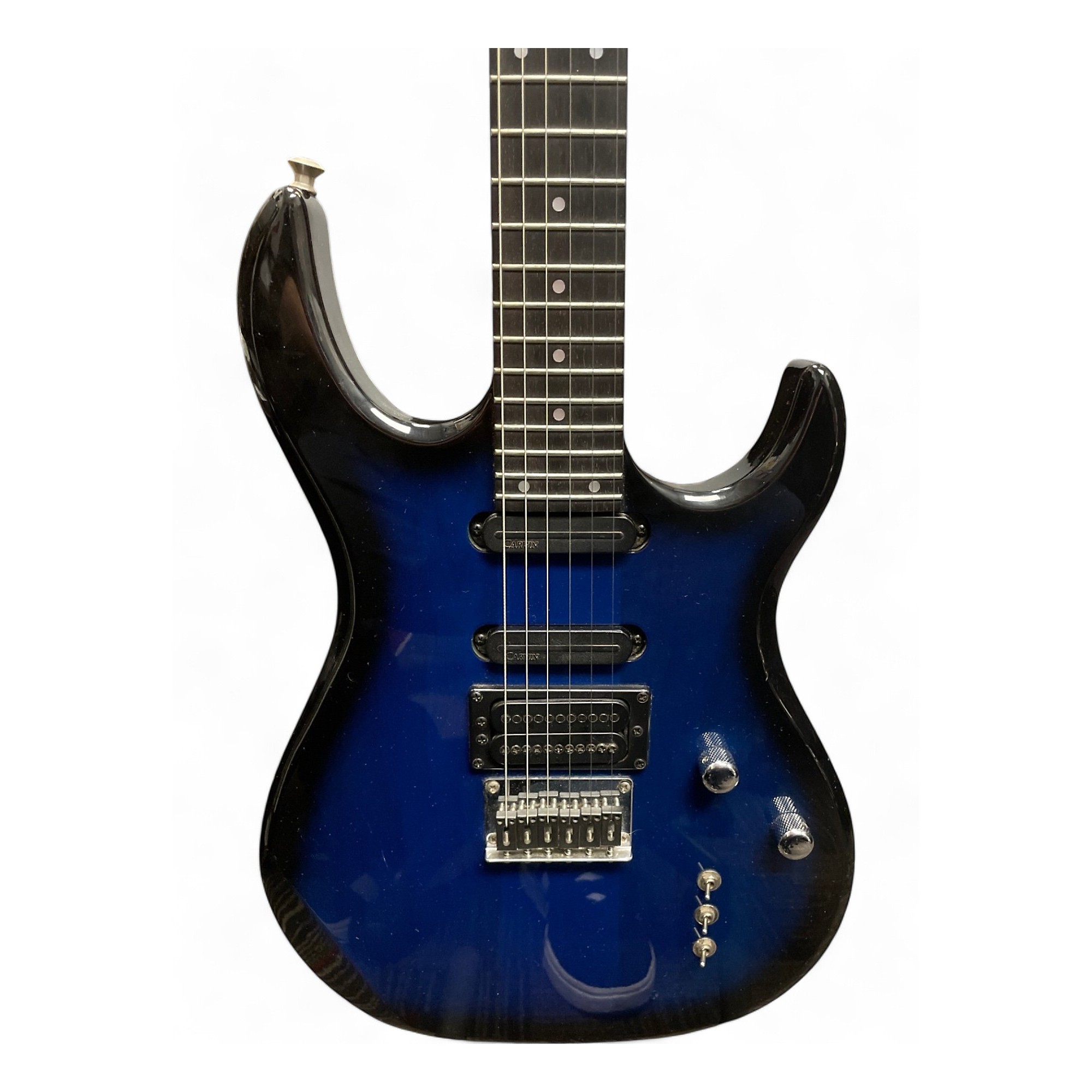 CARVIN DC135 custom colorエレキギター Used Carvin dc135 Blue Solid Body Electric Guitar Blue
