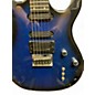 Used Carvin dc135 Blue Solid Body Electric Guitar