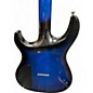 Used Carvin dc135 Blue Solid Body Electric Guitar