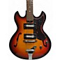 Used Norma Semi Hollow Double Cut Guitar Sunburst Hollow Body Electric Guitar