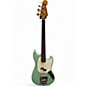 Used Squier Classic Vibe 60s Mustang Bass Surf Green Electric Bass Guitar thumbnail