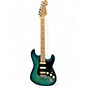Used Fender AMERICAN SHOWCASE STRATOCASTER AQUA BURST Solid Body Electric Guitar thumbnail