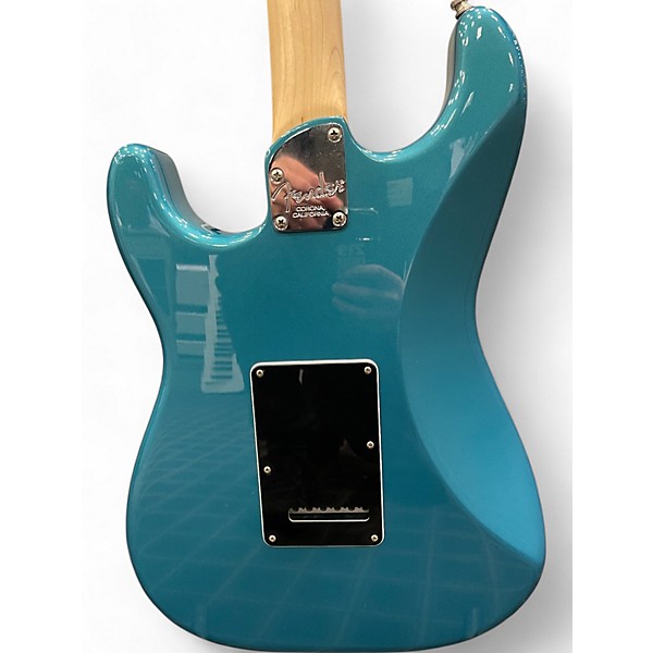 Used Fender AMERICAN SHOWCASE STRATOCASTER AQUA BURST Solid Body Electric Guitar