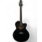 Vintage 1980s Aria fetspl Black Acoustic Electric Guitar thumbnail