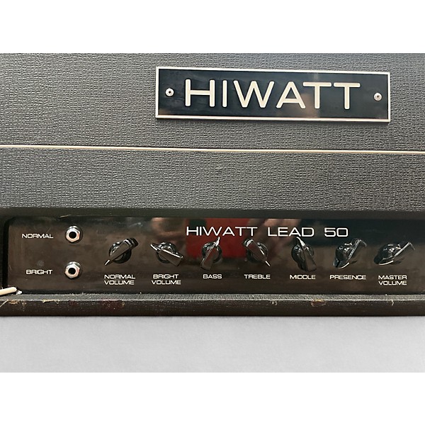 Vintage 1985 Hiwatt SG-50 Tube Guitar Amp Head