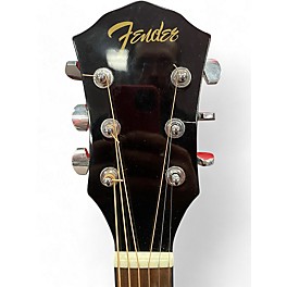 Used Fender FA-125CE Sunburst Acoustic Electric Guitar