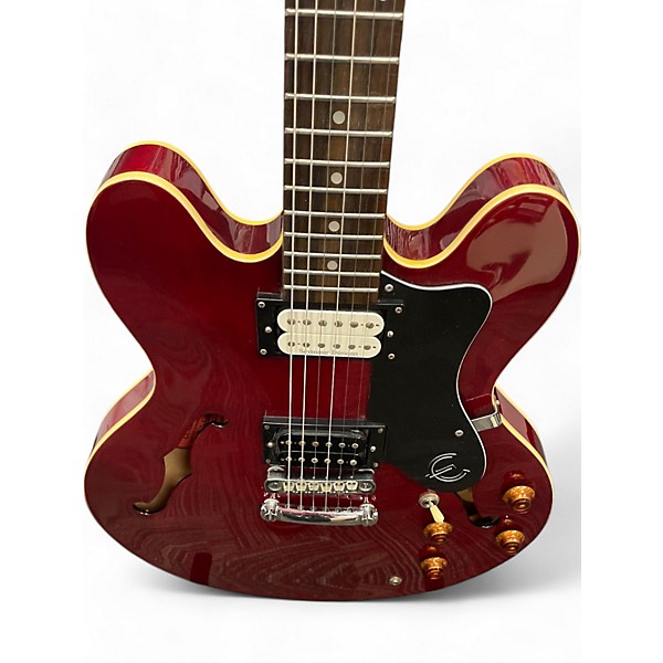 Used Epiphone Dot Cherry Hollow Body Electric Guitar