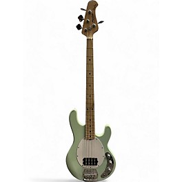 Used Sterling by Music Man Ray4 Mint Green Electric Bass Guitar