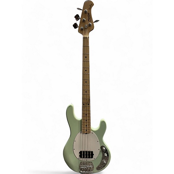 Used Sterling by Music Man Ray4 Mint Green Electric Bass Guitar