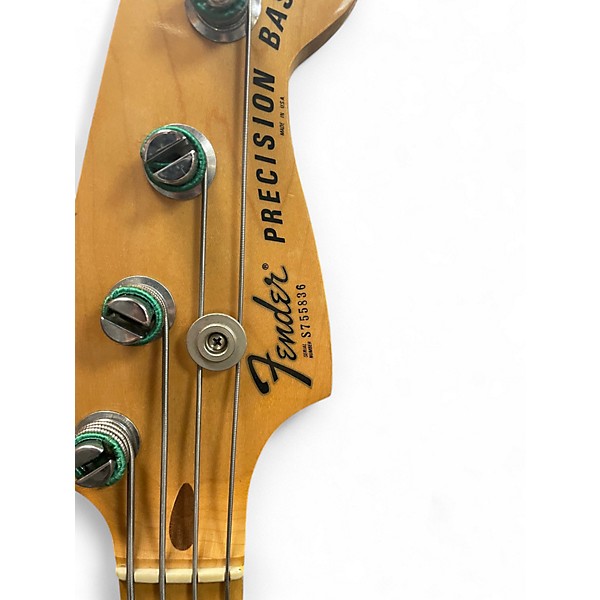 Vintage 1977 Fender AMERICAN PRECISION BASS Natural Electric Bass Guitar