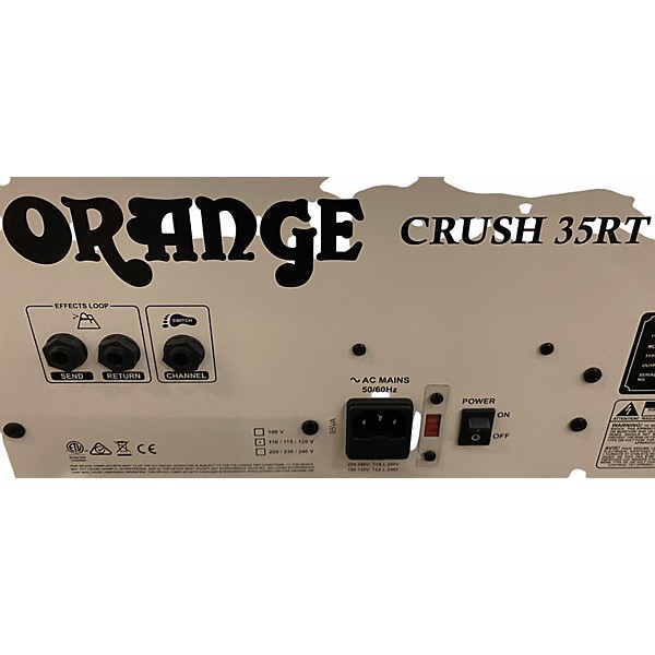 Used Orange Amplifiers Crush 35RT Guitar Combo Amp