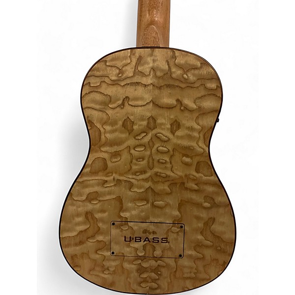 Used Kala Ubass Bass burled maple Ukulele