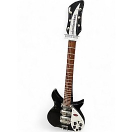 Used Rickenbacker 350V63 Black Solid Body Electric Guitar